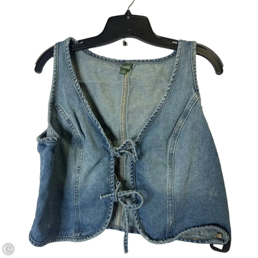 Vest Other By Wild Fable In Blue Denim, Size: Xl