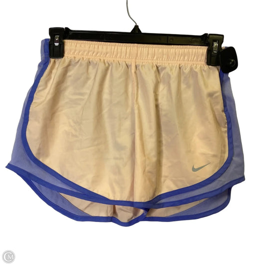 Athletic Shorts By Nike Apparel In Orange & Purple, Size: M