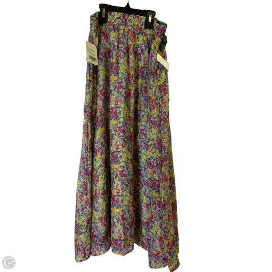 Skirt Midi By Cmc In Floral Print, Size: M