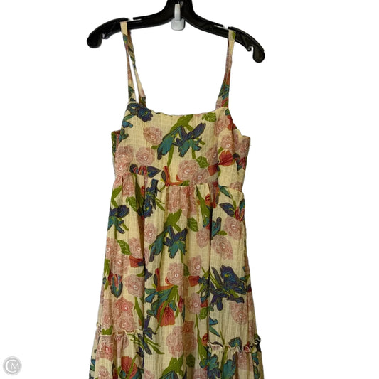 Dress Casual Maxi By Cmc In Floral Print, Size: L