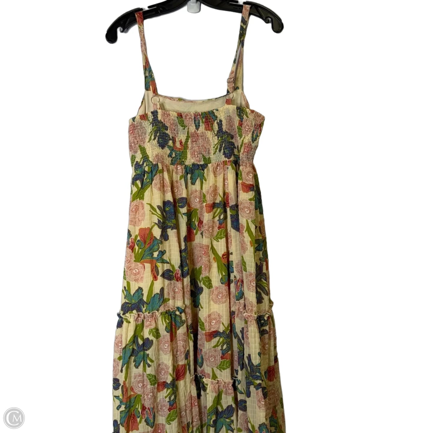 Dress Casual Maxi By Cmc In Floral Print, Size: L