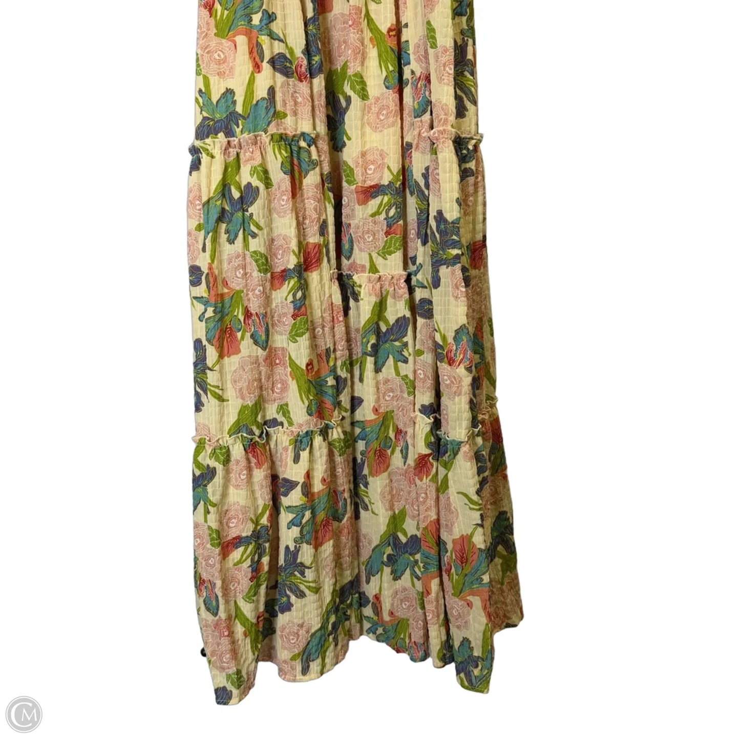 Dress Casual Maxi By Cmc In Floral Print, Size: L