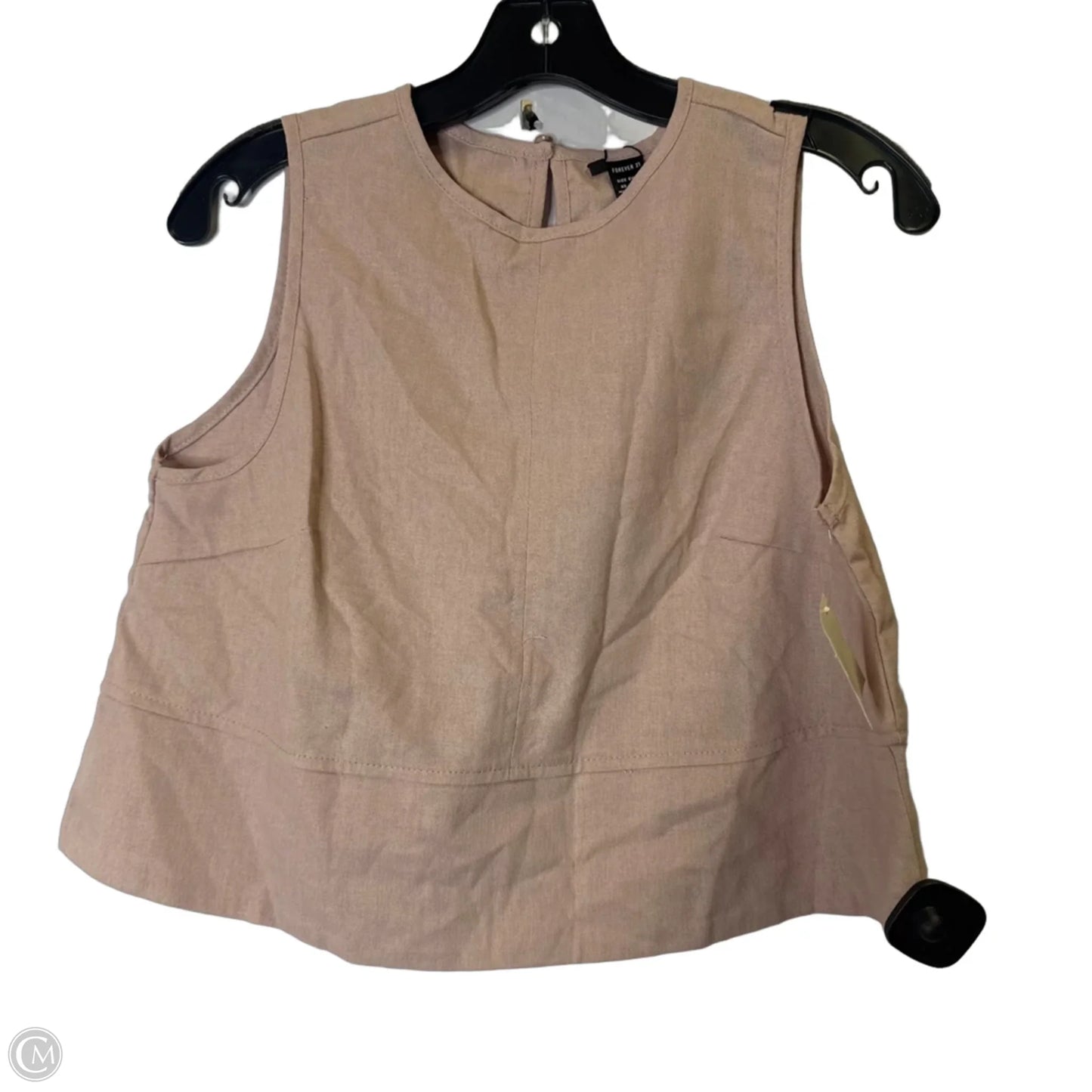 Top Sleeveless By Shein In Pink, Size: Xs