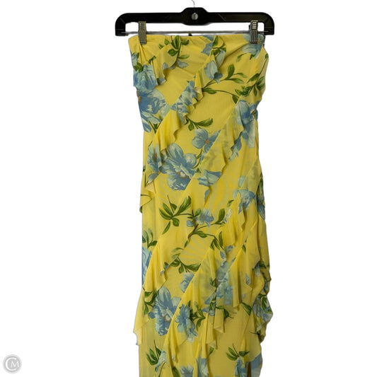 Dress Casual Maxi By Sincerely Jules In Yellow, Size: Xs