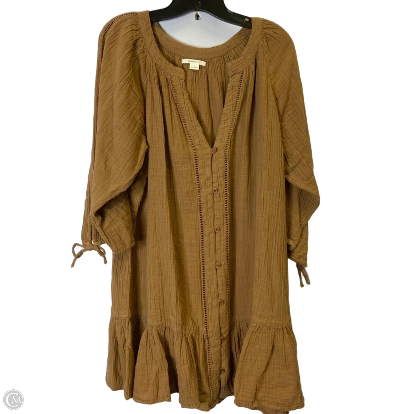 Dress Casual Short By Oneill In Brown, Size: L