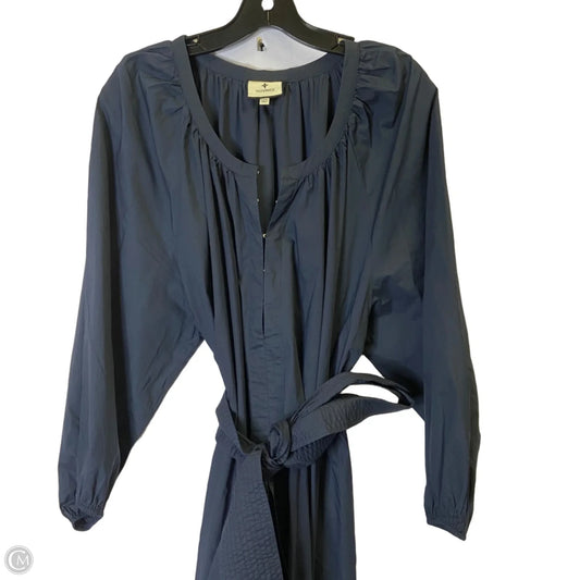 Dress Casual Maxi By Tuckernuck In Navy, Size: XXXL