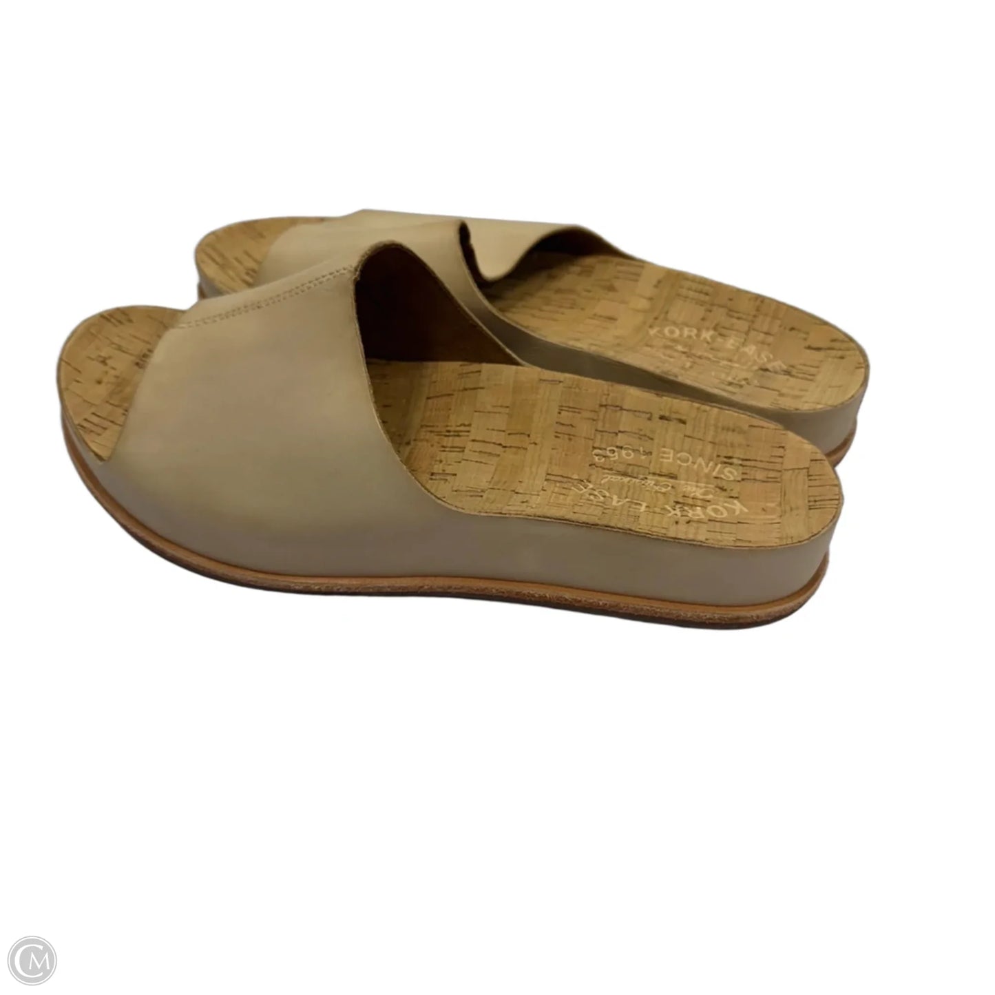 Sandals Flats By Kork Ease In Cream, Size: 8