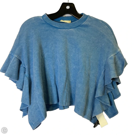 Top Short Sleeve By Altard State In Blue, Size: S