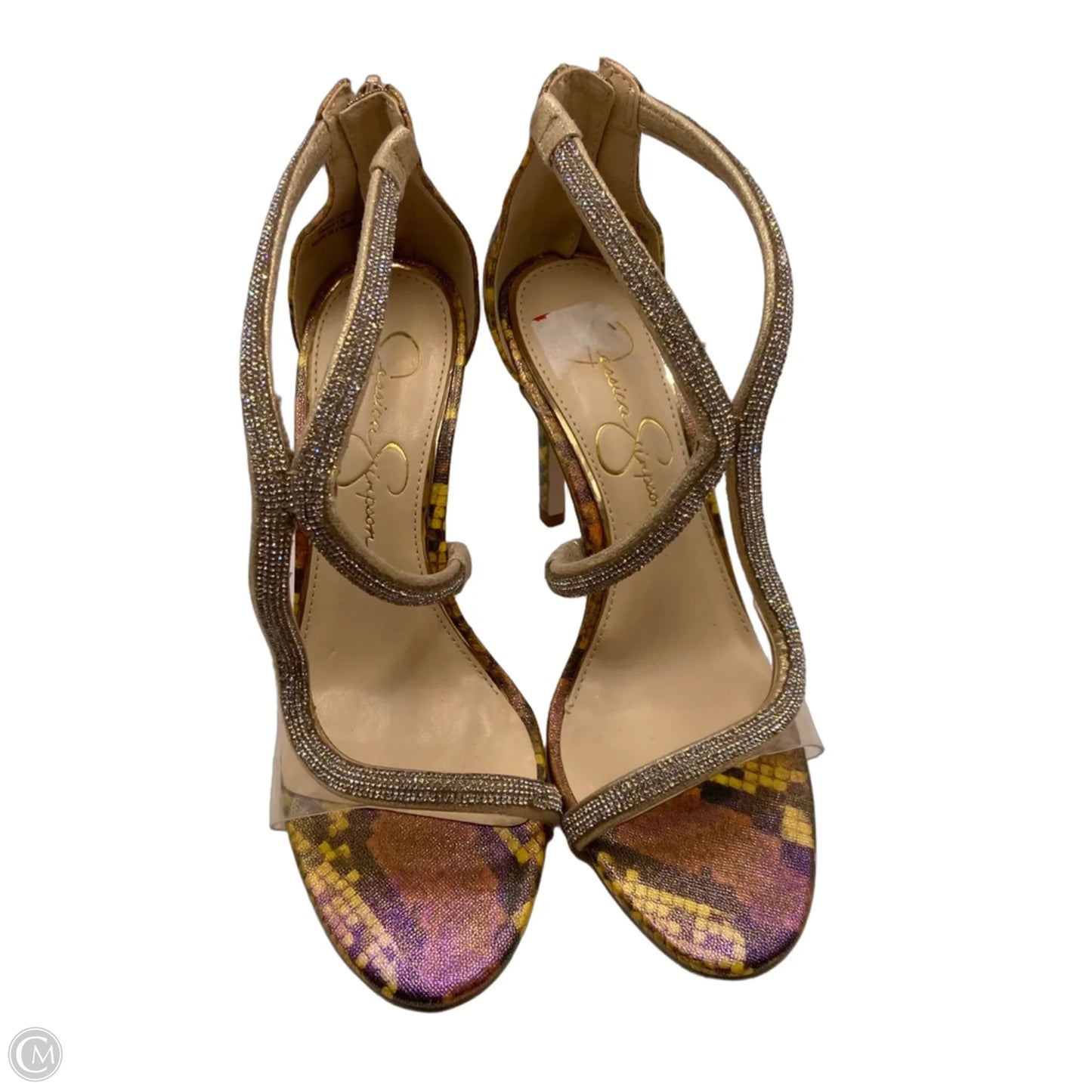 Shoes Heels Stiletto By Jessica Simpson In Snakeskin Print, Size: 7