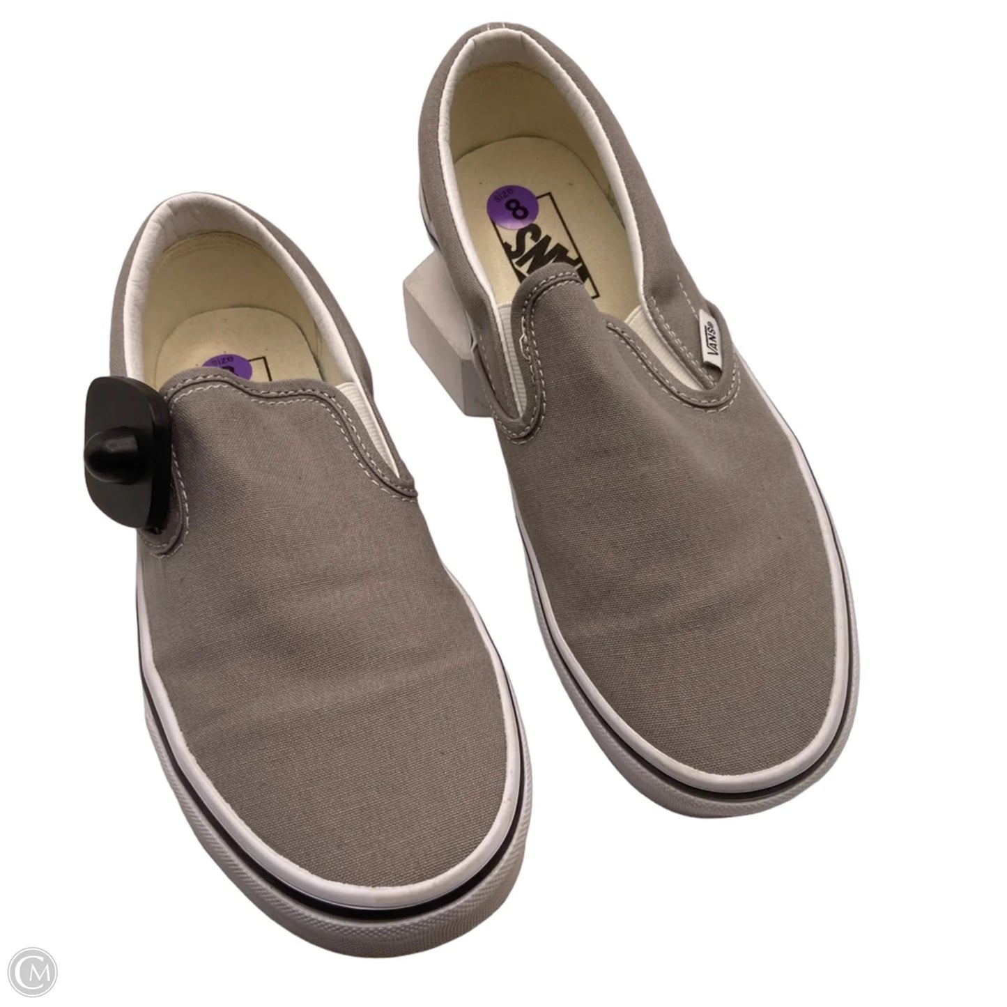 Shoes Sneakers By Vans In Grey, Size: 8