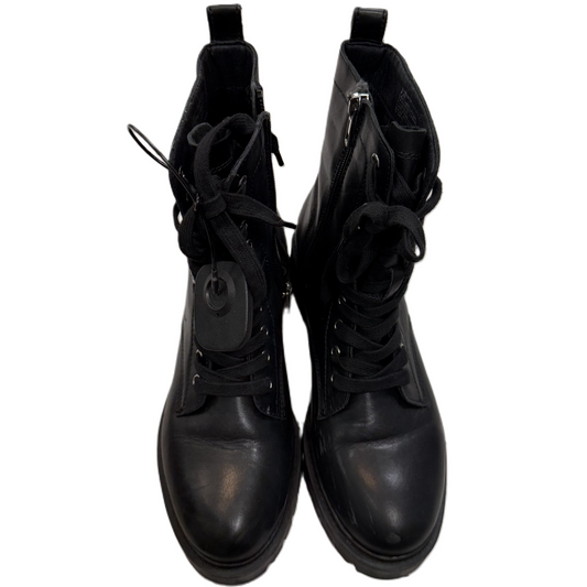 Boots Combat By Steve Madden In Black, Size: 9.5