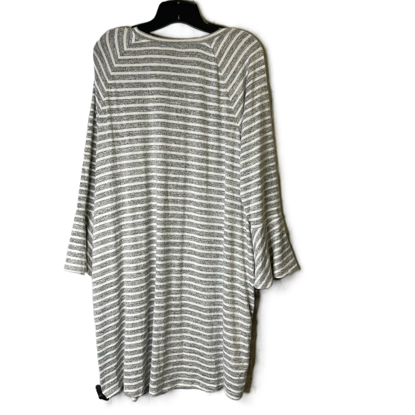 Dress Casual Midi By Lane Bryant In Striped Pattern, Size: 18