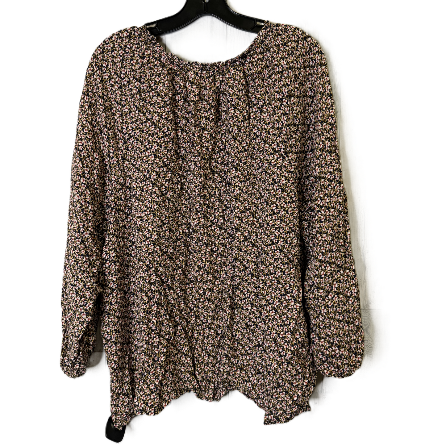 Top Long Sleeve By Old Navy In Floral Print, Size: 3x