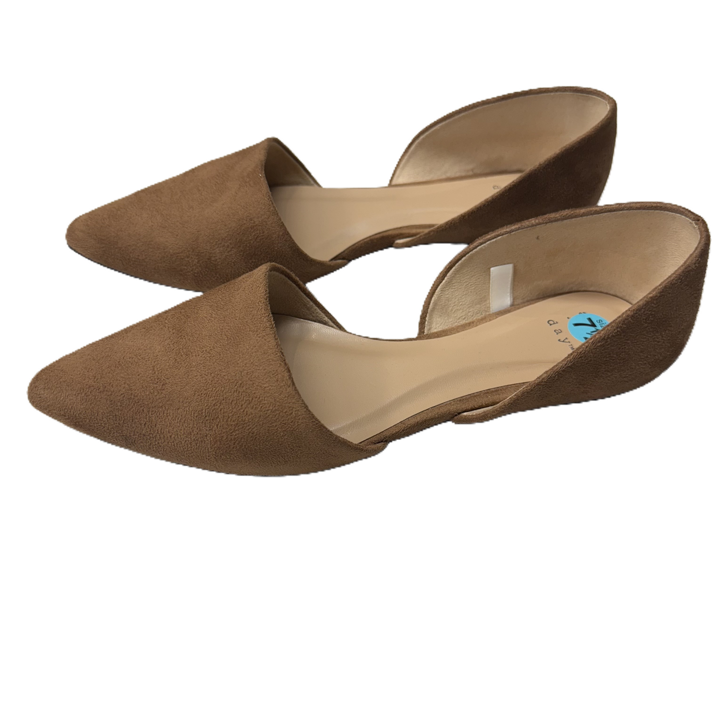 Shoes Flats By A New Day In Tan, Size: 7.5