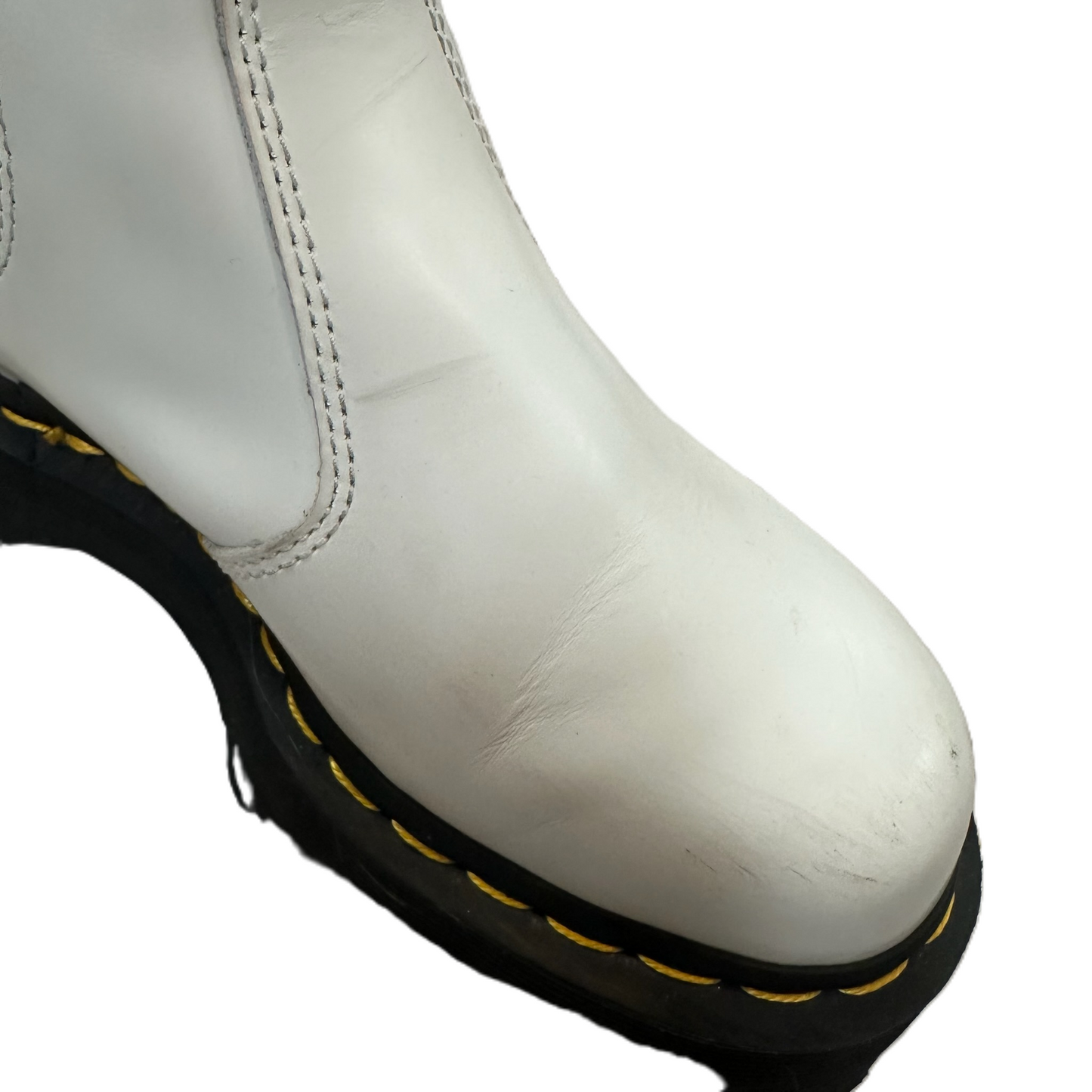 Boots Combat By Dr Martens In White, Size: 6