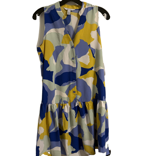 Dress Casual Midi By Nine West Apparel In Blue, Size: S