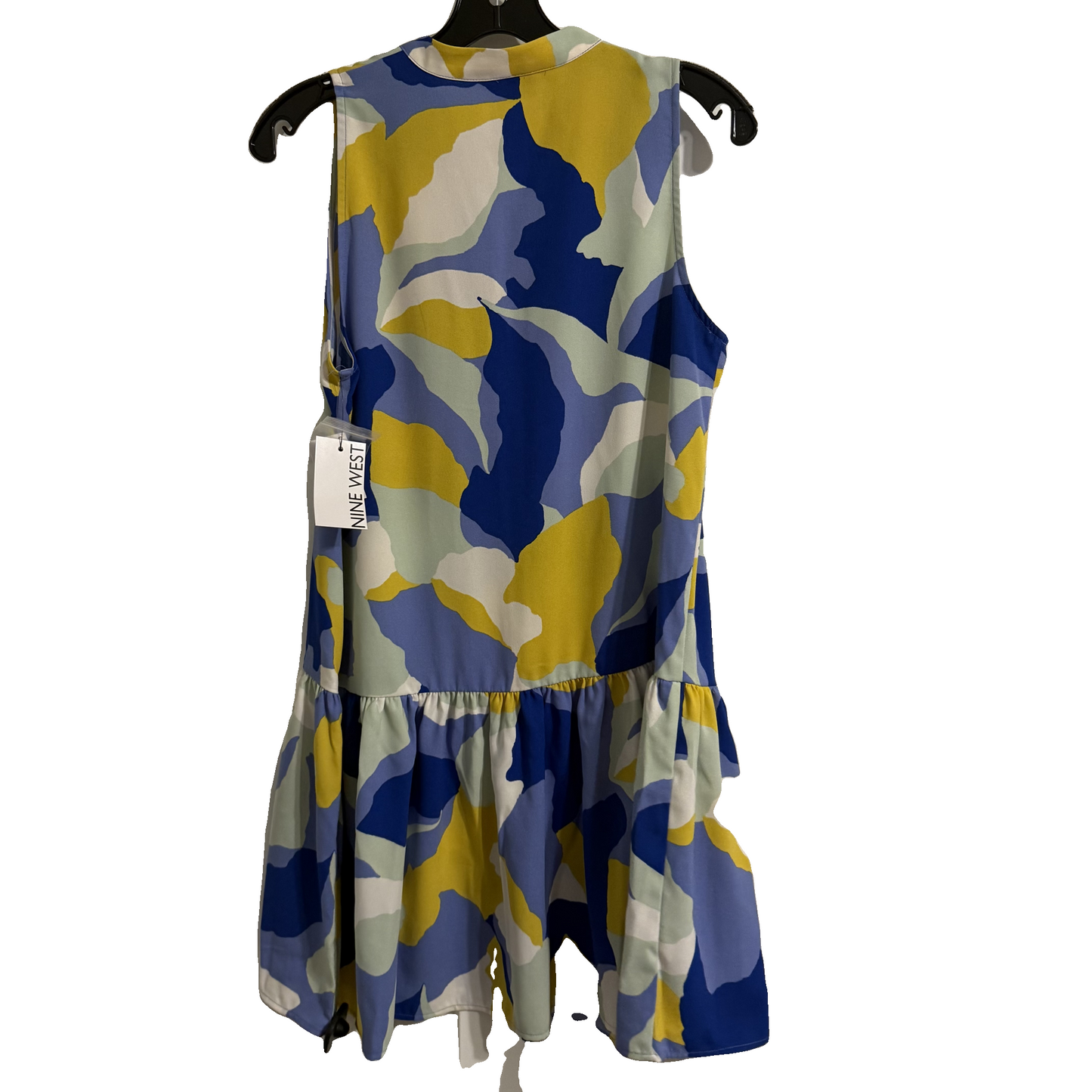 Dress Casual Midi By Nine West Apparel In Blue, Size: S