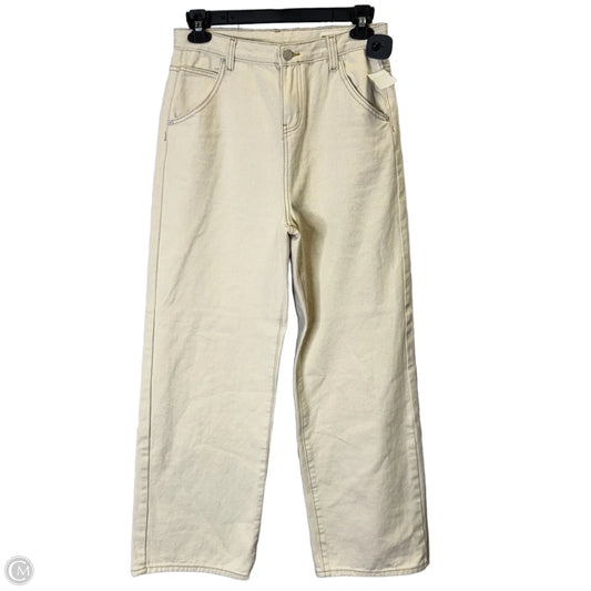 Jeans Wide Leg By Blanknyc In Cream, Size: 8