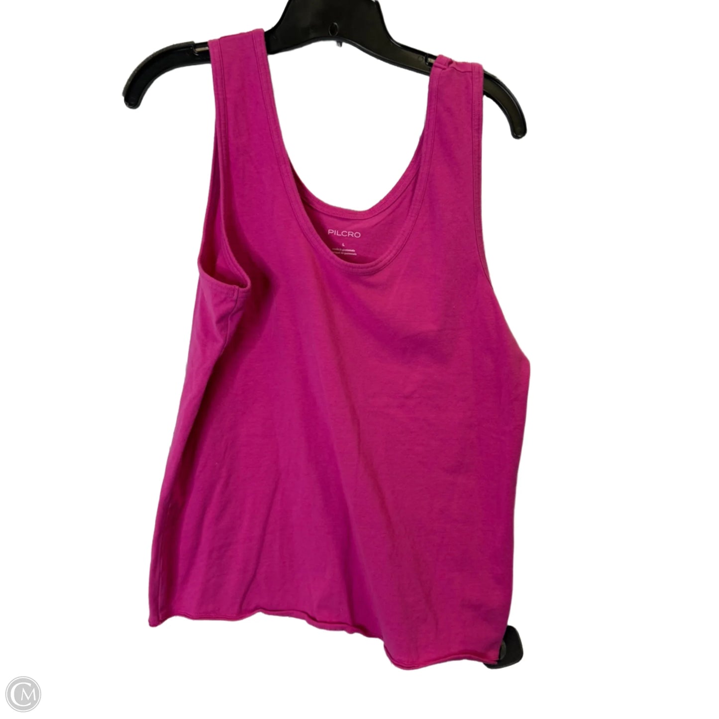 Top Sleeveless Basic By Pilcro In Pink, Size: L