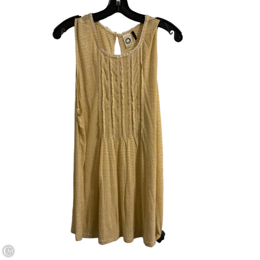 Top Sleeveless By Akemi And Kin In Yellow, Size: L