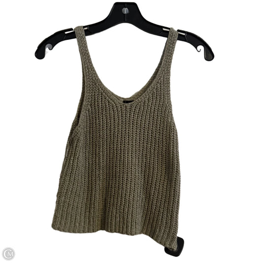 Top Sleeveless By Clothes Mentor In Green, Size: S