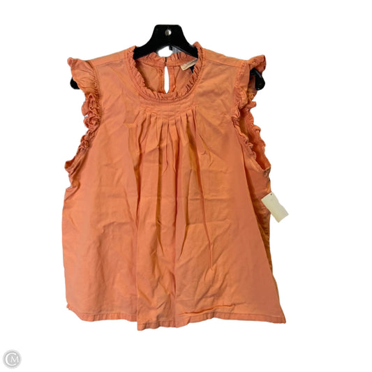 Top Sleeveless By Universal Thread In Coral, Size: Xl