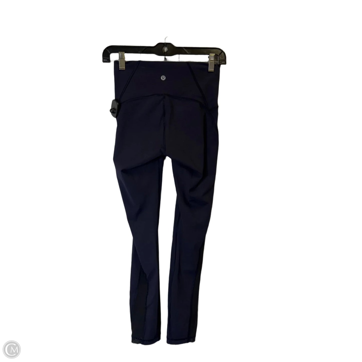 Athletic Leggings By Lululemon In Navy, Size: 4