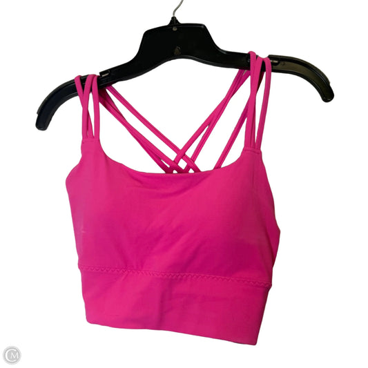 Athletic Bra By Athleta In Pink, Size: S