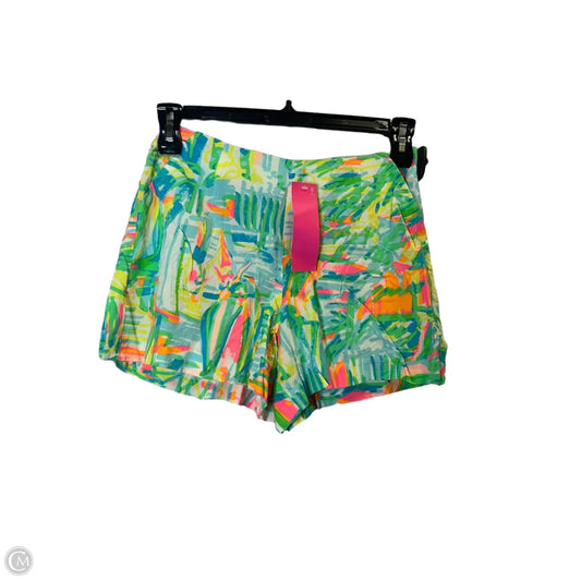 Shorts By Lilly Pulitzer In Green & Yellow, Size: 2
