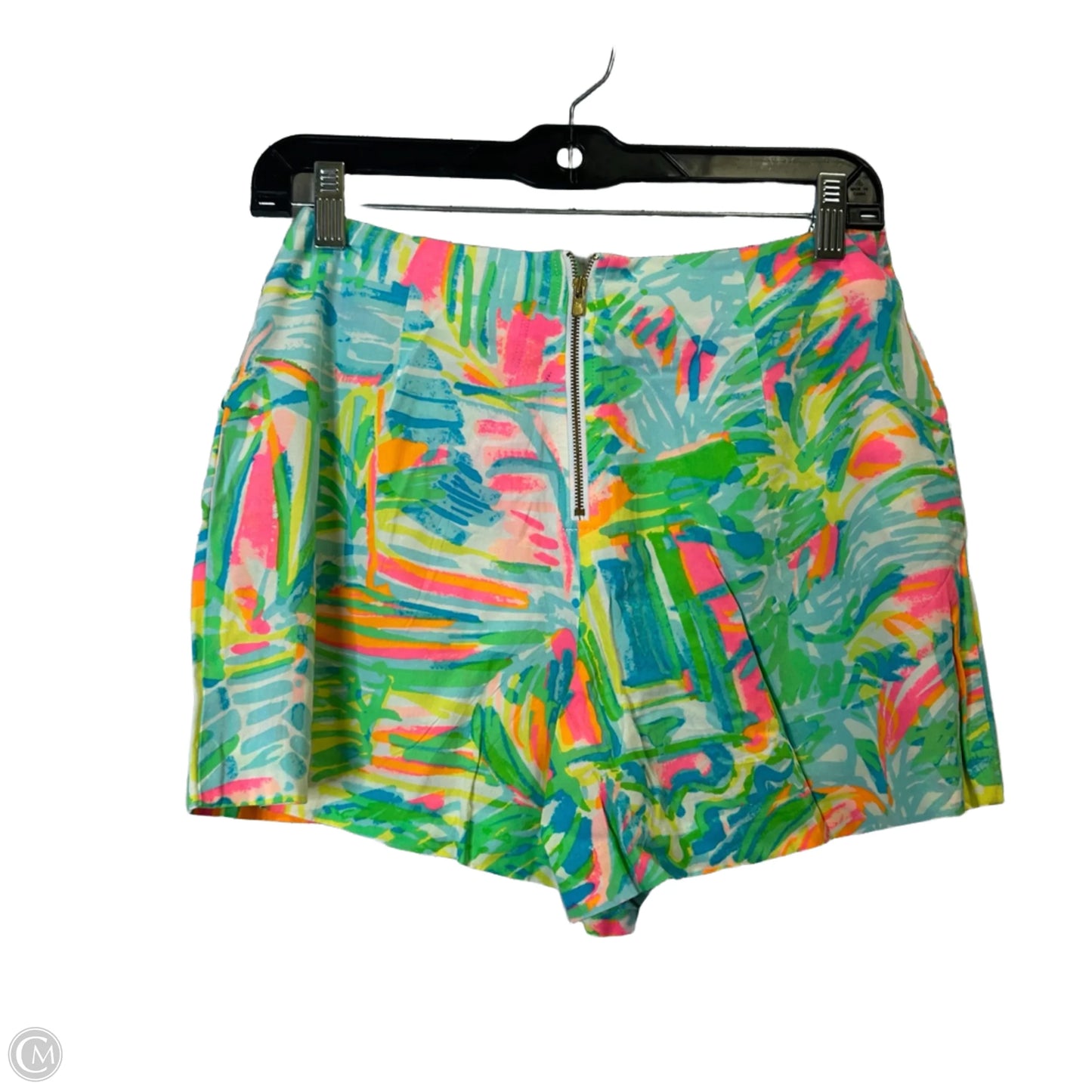 Shorts By Lilly Pulitzer In Green & Yellow, Size: 2