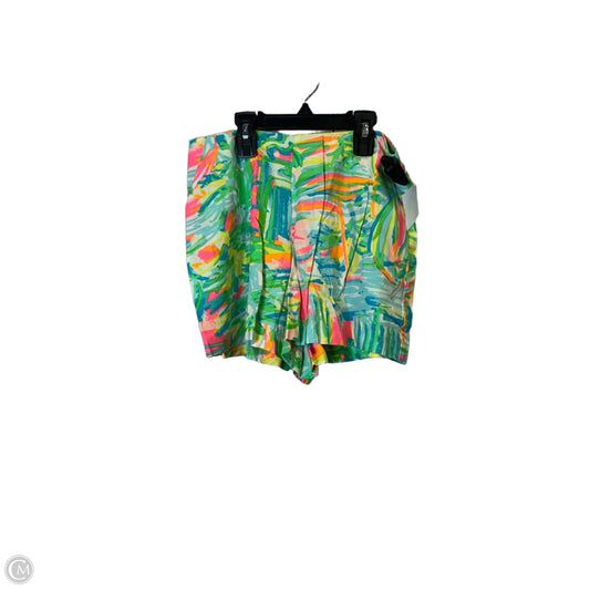 Shorts By Lilly Pulitzer In Green & Yellow, Size: 0