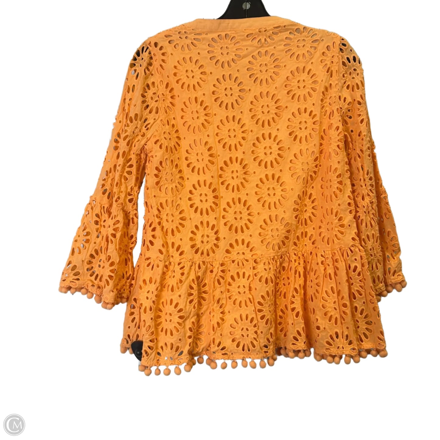 Top Long Sleeve By Lilly Pulitzer In Orange, Size: S
