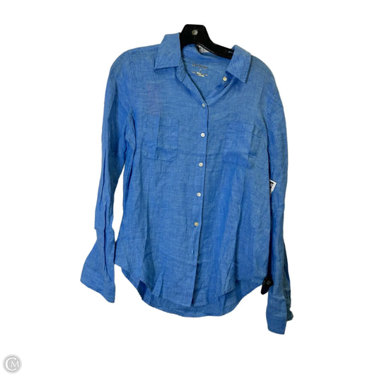 Top Long Sleeve By Lilly Pulitzer In Blue, Size: S