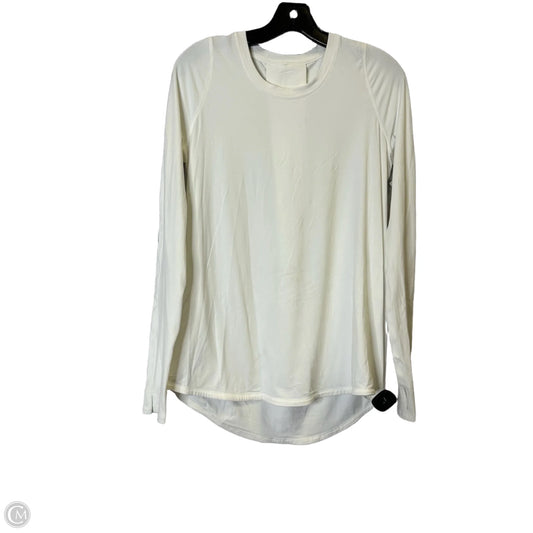 Athletic Sweatshirt Collar By Lululemon In White