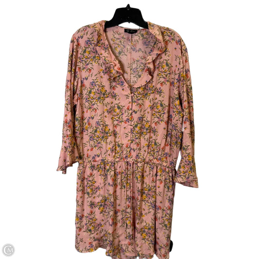 Romper By Jessica Simpson In Pink, Size: Xl