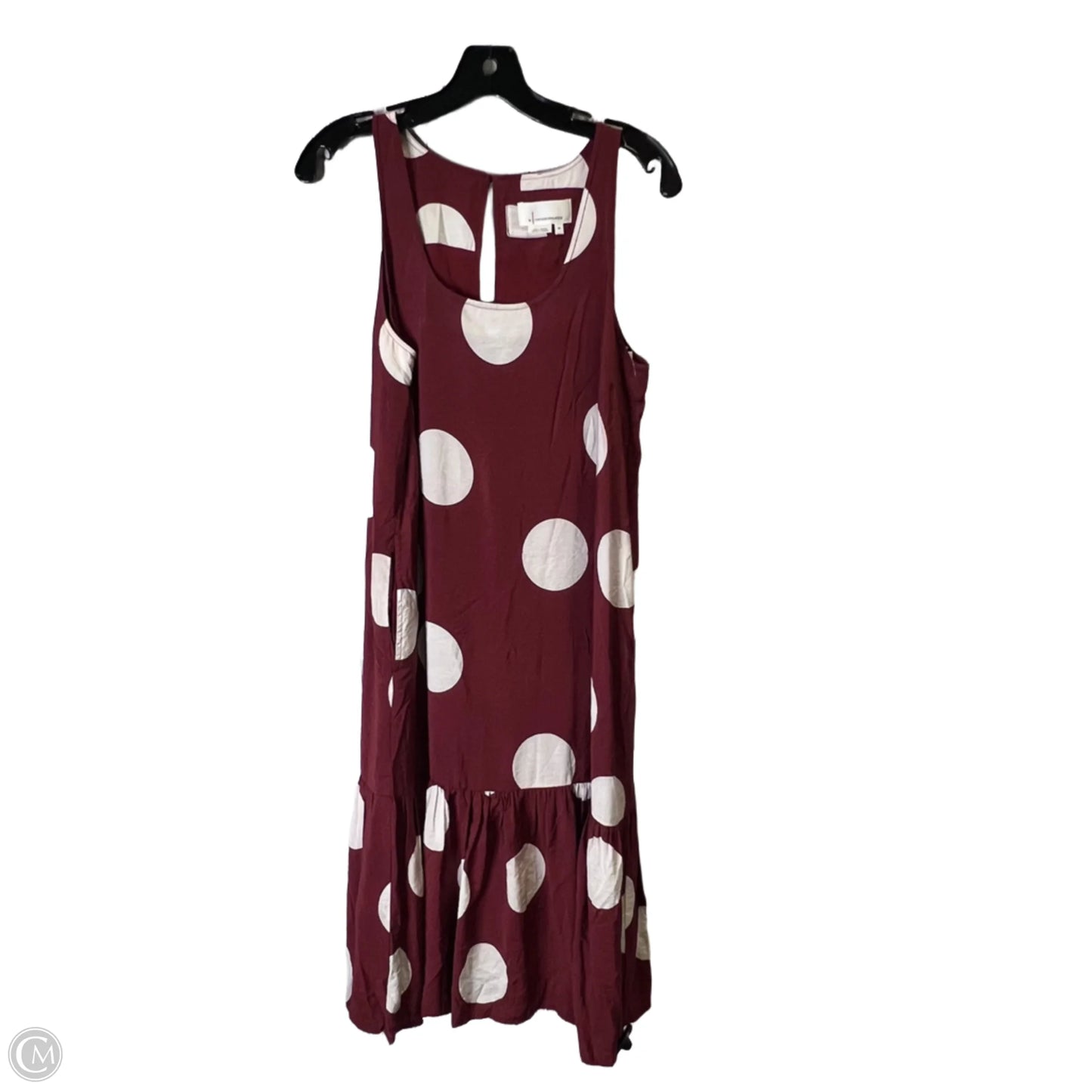 Dress Casual Midi By Anthropologie In Polkadot Pattern, Size: S