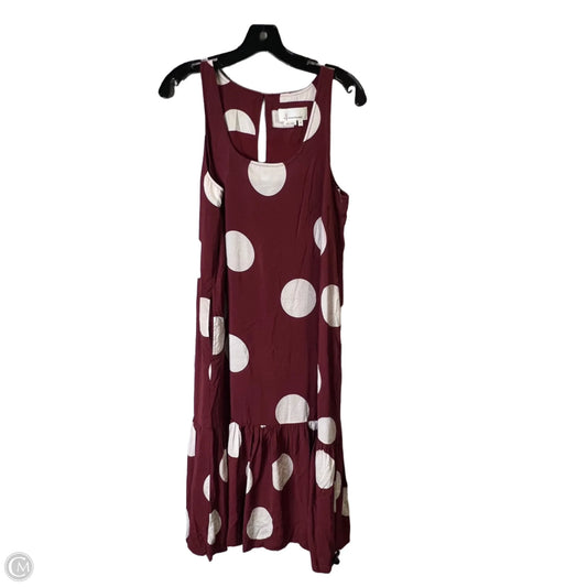 Dress Casual Midi By Anthropologie In Polkadot Pattern, Size: S