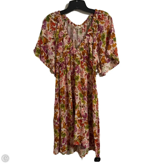 Dress Casual Short By Clothes Mentor In Floral Print, Size: S