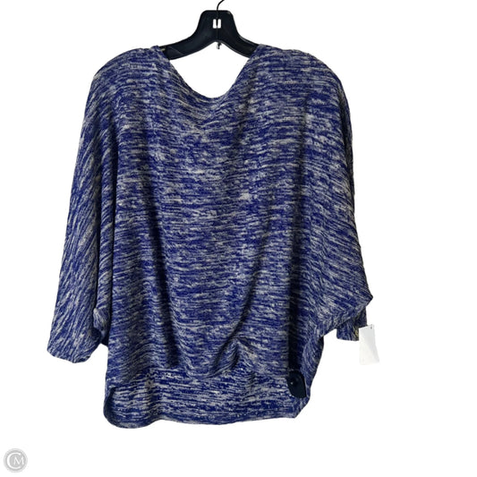 Top Short Sleeve By Free People In Navy, Size: Xl