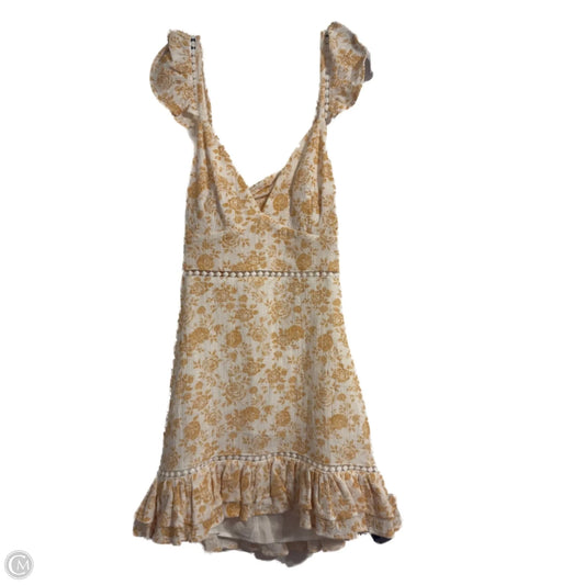 Dress Casual Short By Minkpink In Orange, Size: M