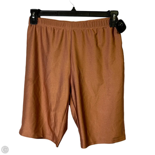 Shorts By Fashion Nova In Orange, Size: L