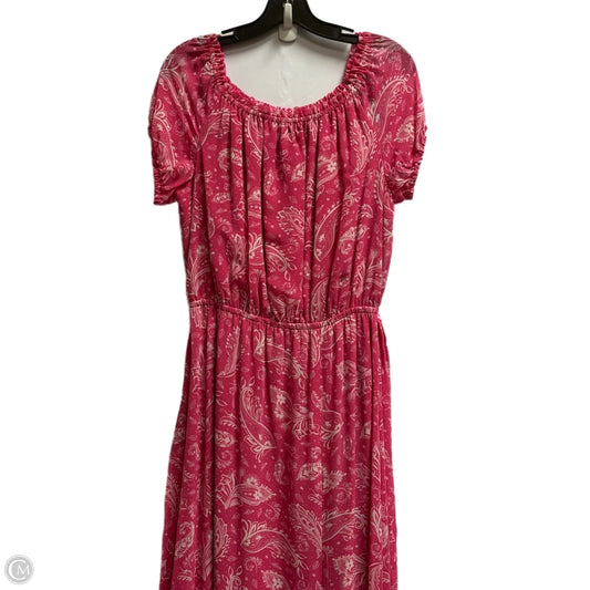 Dress Casual Maxi By Inc In Pink, Size: 10