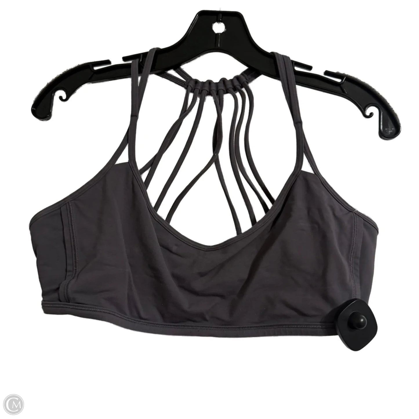 Athletic Bra By Lululemon In Grey, Size: 12