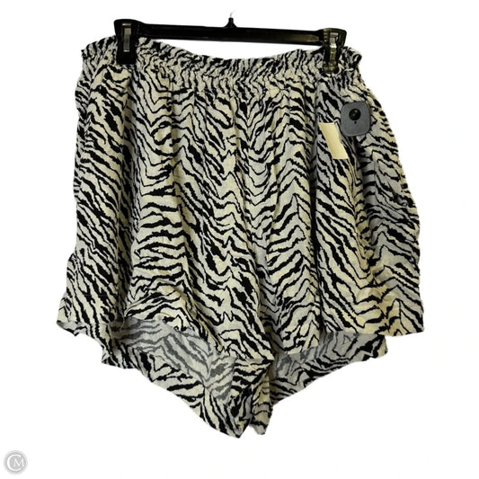 Shorts By Ava & Viv In Animal Print, Size: 3x