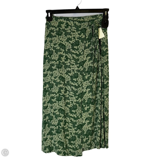 Skirt Midi By Free People In Green, Size: Xs