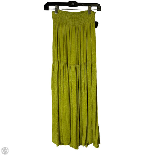 Skirt Maxi By Final Touch In Green, Size: S