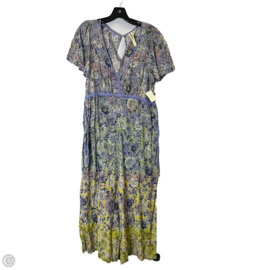 Jumpsuit By Anthropologie In Purple, Size: M
