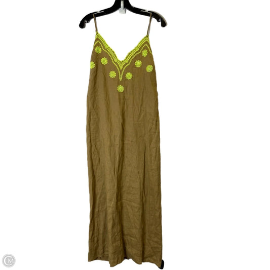 Dress Casual Maxi By Zara In Brown, Size: M