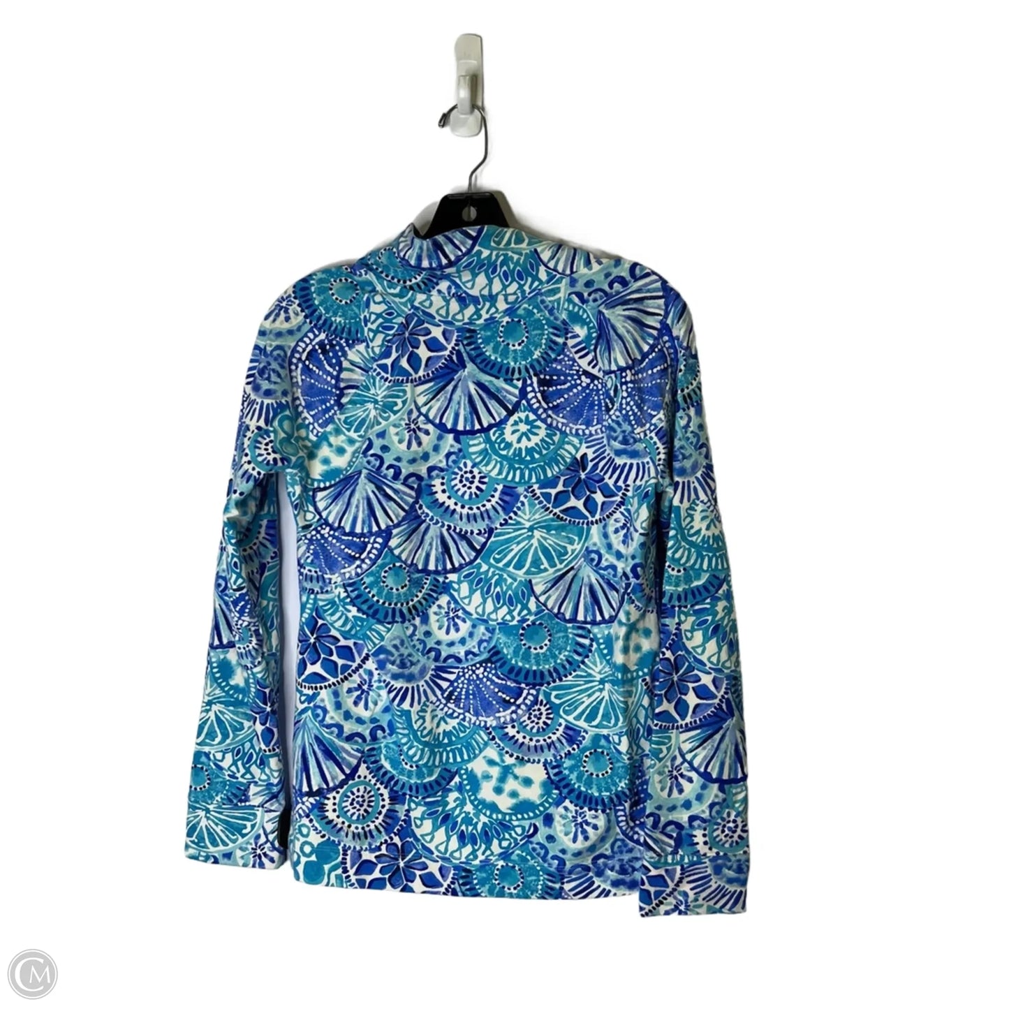 Sweatshirt Collar By Lilly Pulitzer In Blue, Size: S