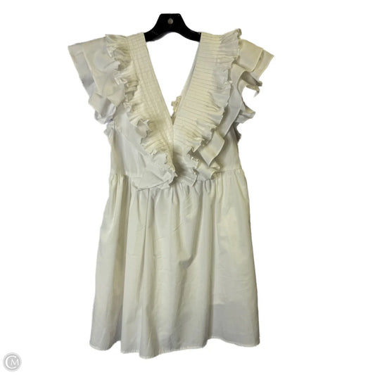 Dress Casual Short By Entro In White, Size: L